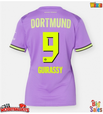 Borussia Dortmund Serhou Guirassy #9 Replica Third Stadium Shirt for Women 2026-27 Short Sleeve